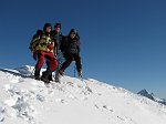 Salita 'invernale' con neve fresca di novembre sul Corno Stella (23 novembre 2008) - FOTOGALLERY